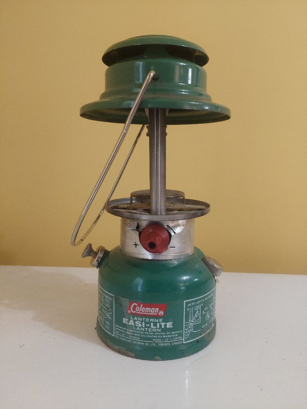 Coleman Easi Lite 321B Lantern Green 1/79 January 1979 No Globe